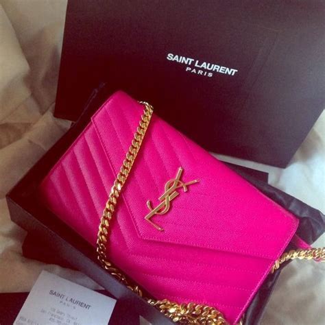 pink ysl hang bag|YSL pink bag price.